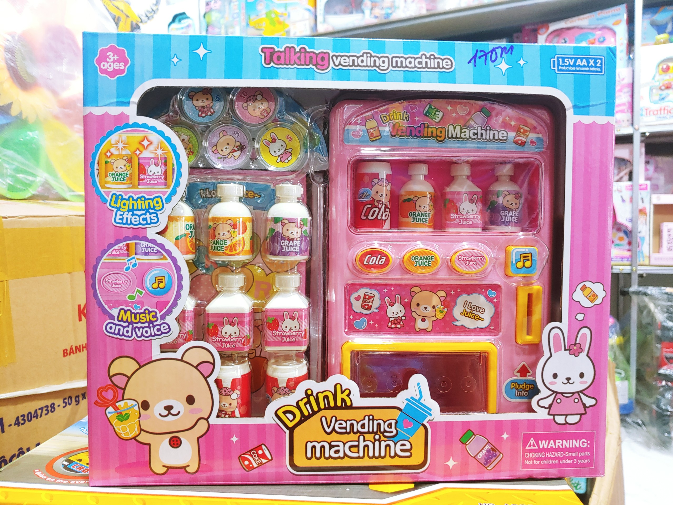 ĐỒ CHƠI MÁY BÁN NƯỚC TỰ ĐỘNG GIÁ RẺ