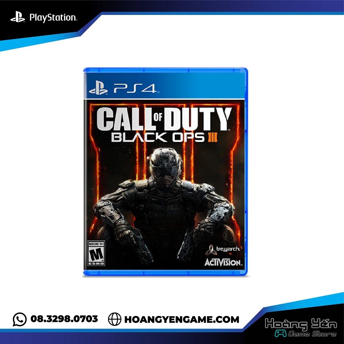 HCMĐĩa game Call Of Duty Black OPS 3 PS4