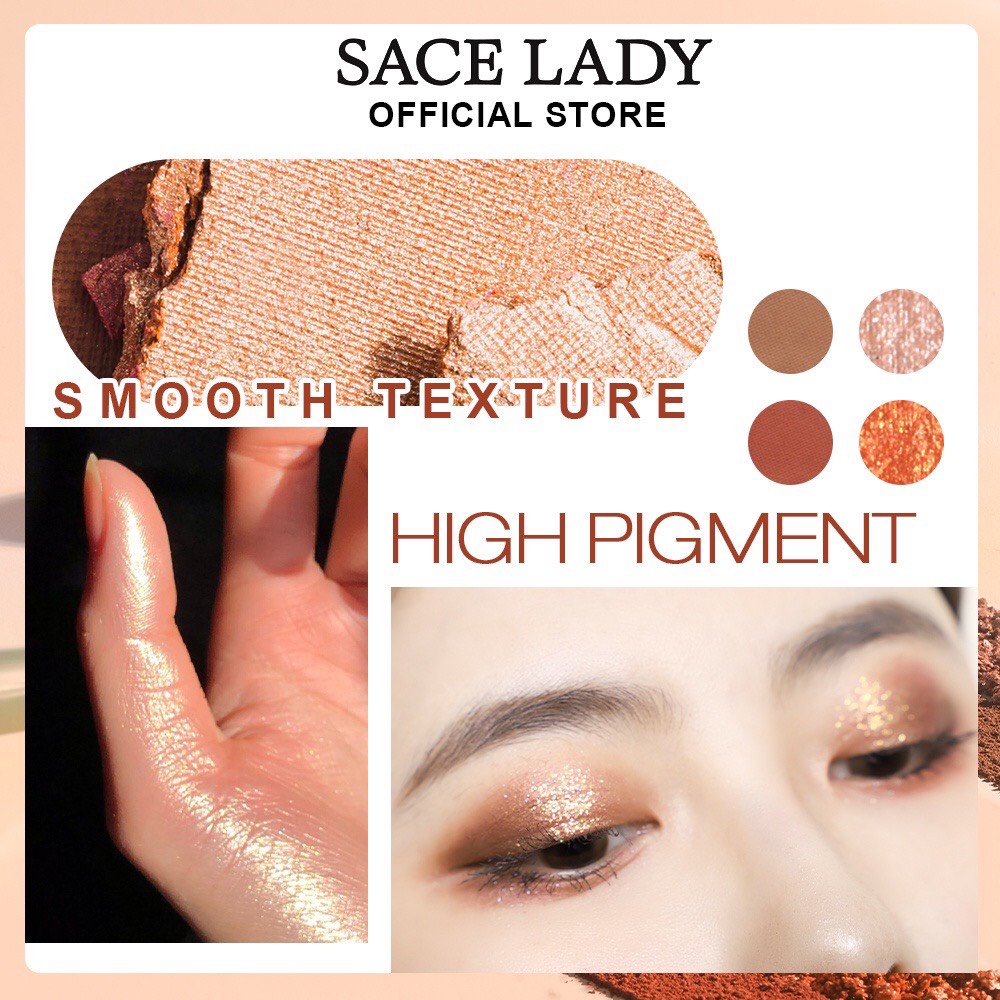 BẢNG PHẤN MẮT SACELADY 2 Ô NỘI ĐỊA TRUNG