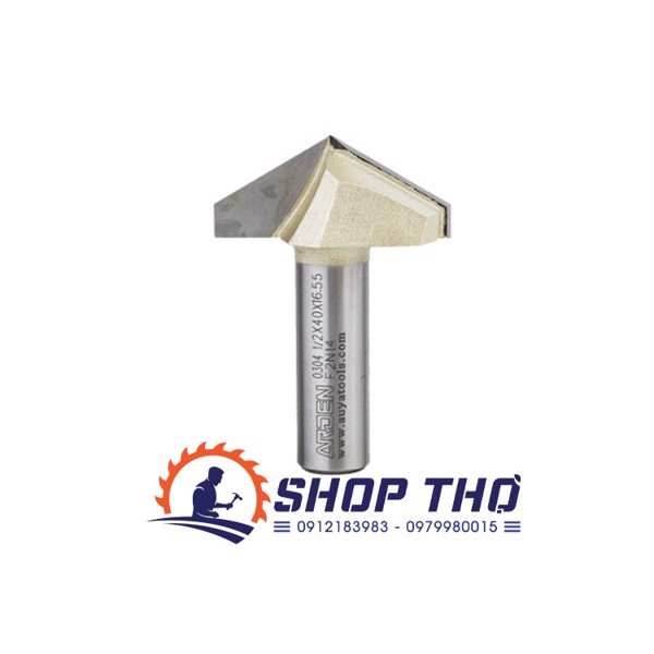 Mũi phay ARDEN đánh góc nhọn 120 độ 0304
