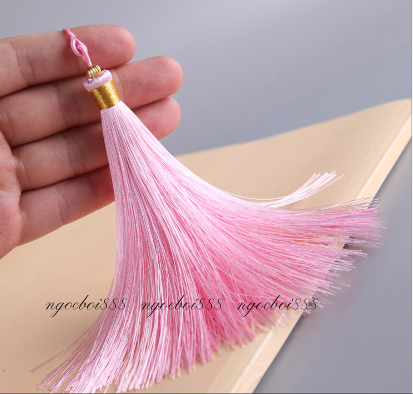 Tua Rua 13cm Xỏ Hạt Đồng Chỉ Vàng (Xem thêm hình ảnh và kích thước ở phần mô tả)