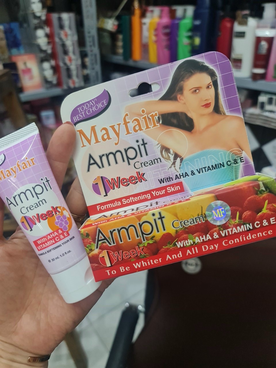 Kem thoa trắng vùng nách Mayfair 30gr