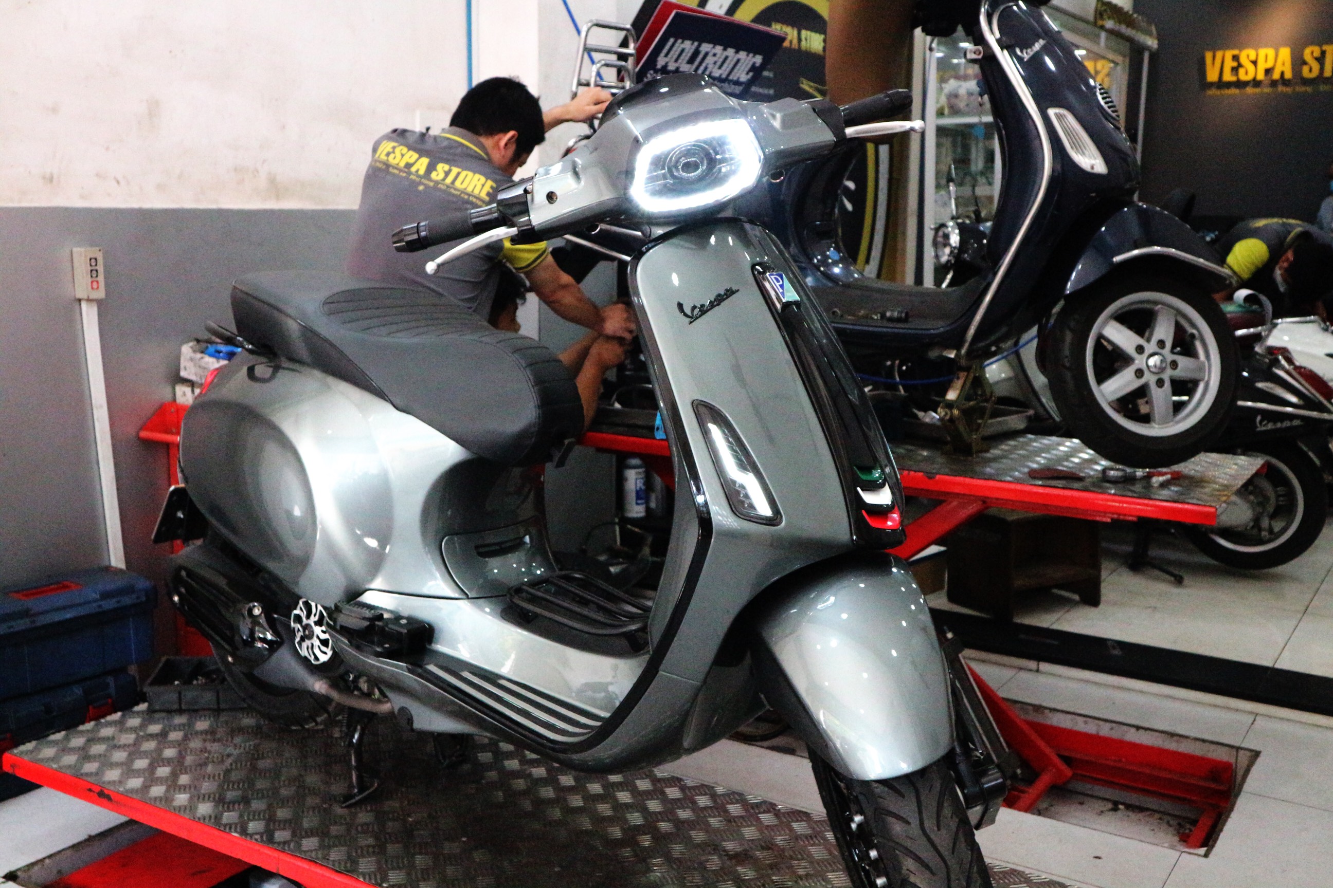 Pad hạ phuộc Maru model 2020 cho Vespa  Moto Ride Parts  Facebook