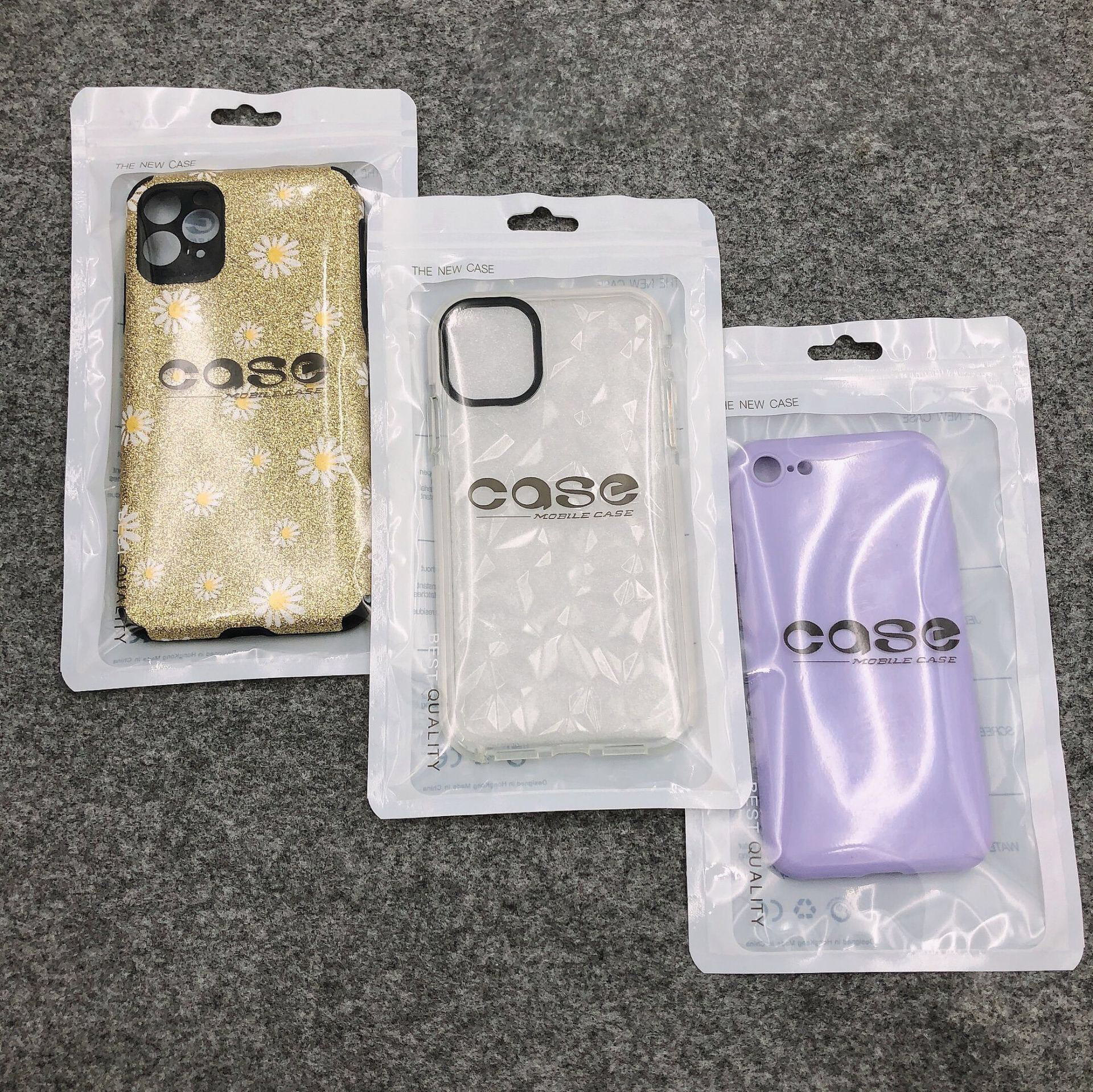 Combo 100 túi zip đựng ốp lưng điện thoại cho khách sỉ