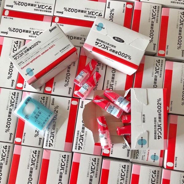 Nhỏ mắt Sancoba Nhật Bản