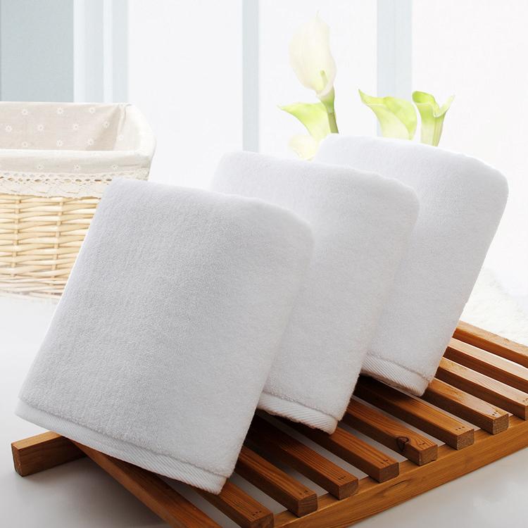 Khăn Màu Trắng Khăn Tắm 100% Cotton Khách Sạn Thẩm Mỹ Viện Khăn Mặt Đồ Gia Dụng Người Lớn Nam Giới Và Phụ Nữ Tăng Dày Rửa Mặt Hút Nước