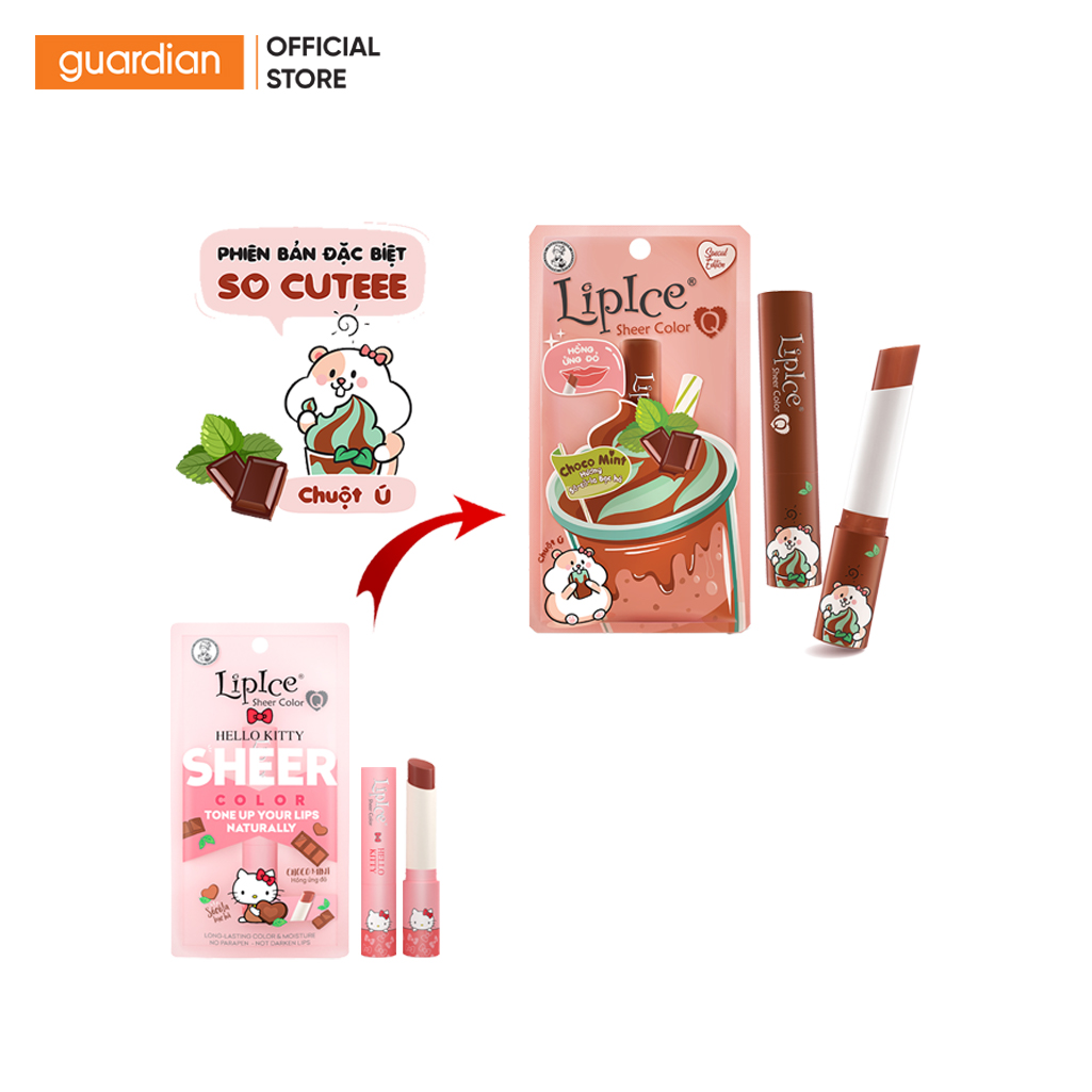 Son dưỡng môi Lipice Sheer Color Q 2.4g