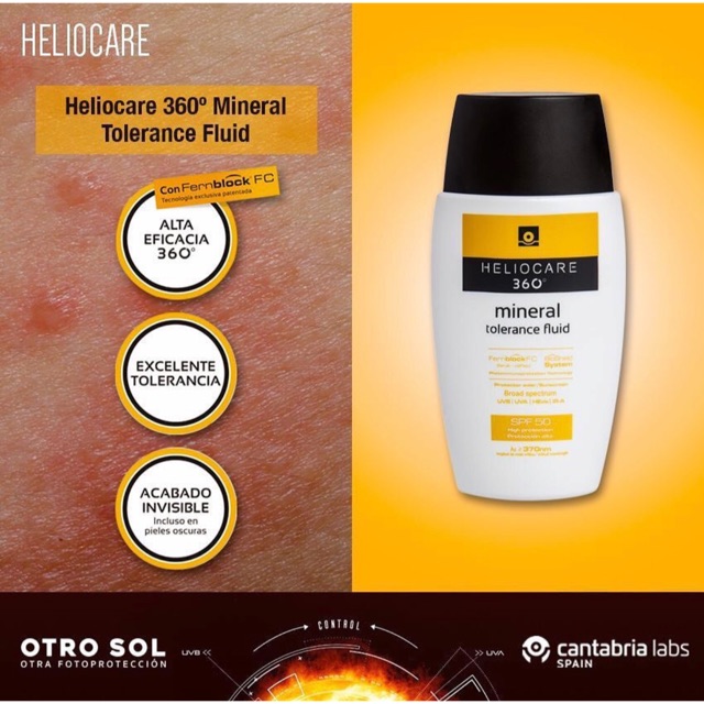 Kem Chống Nắng Heliocare Mineral Tolerance