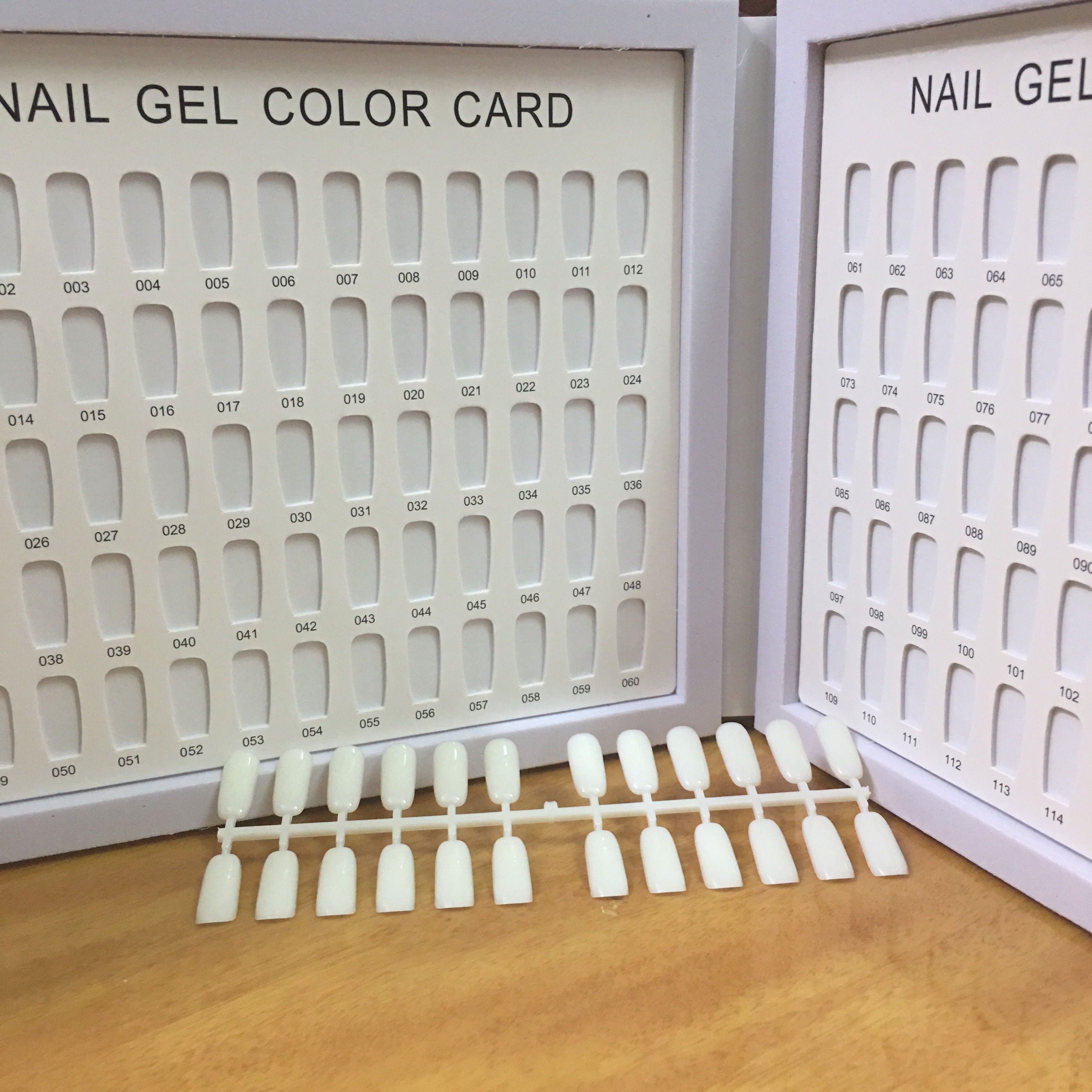 Sổ móng gắn móng mẫu làm bảng màu nail 120 ô