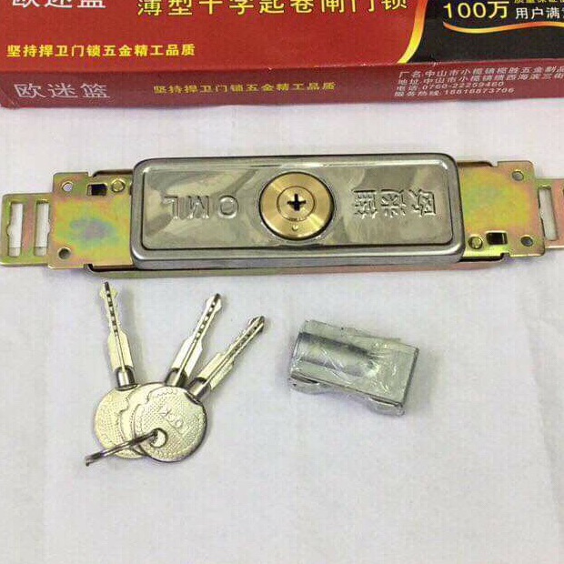 Ổ khoá cửa cuốn khoá cơ giá rẻ