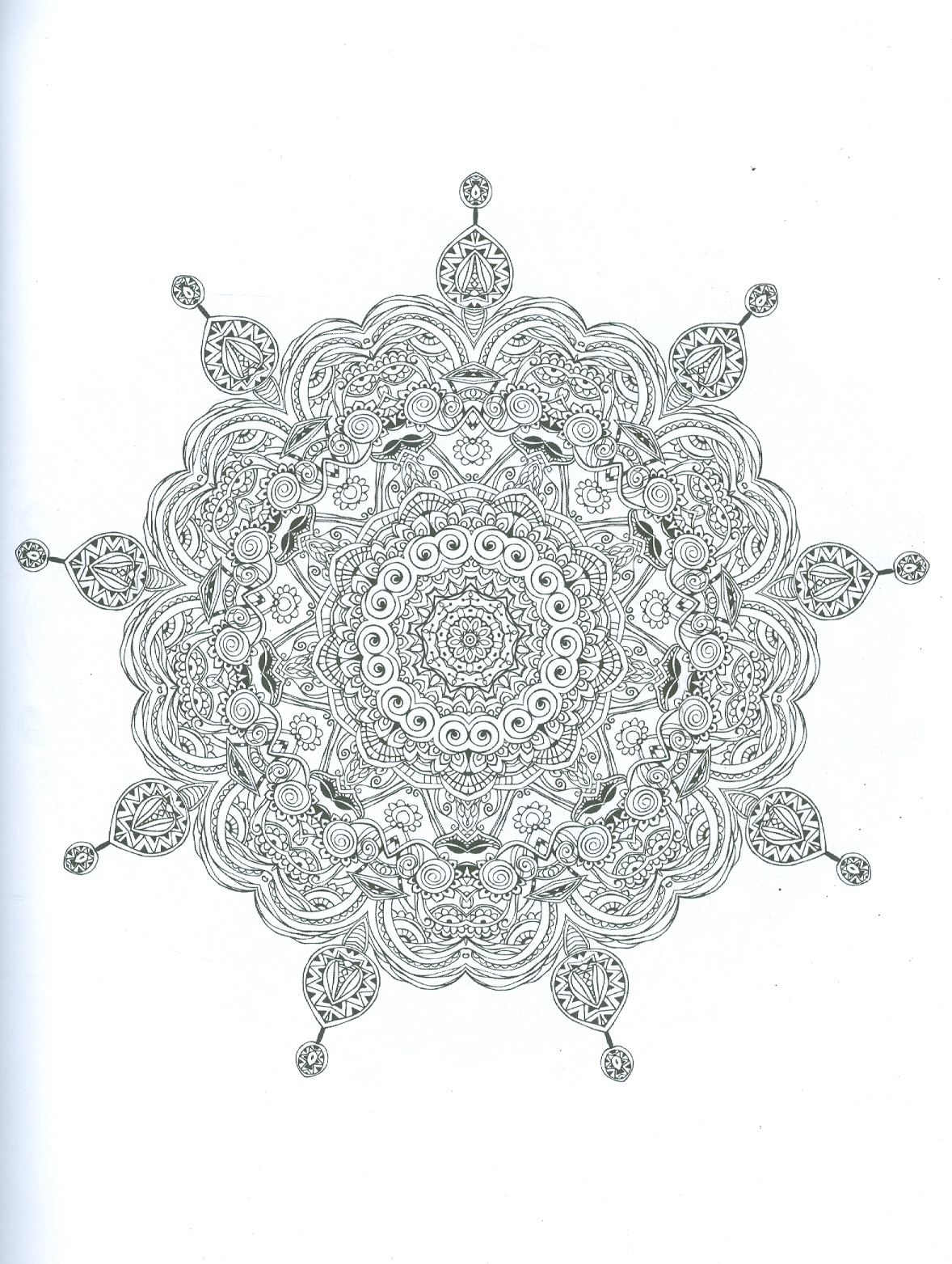 Calm & Colour Mandala (Sách tô màu - Hoa văn và họa tiết)