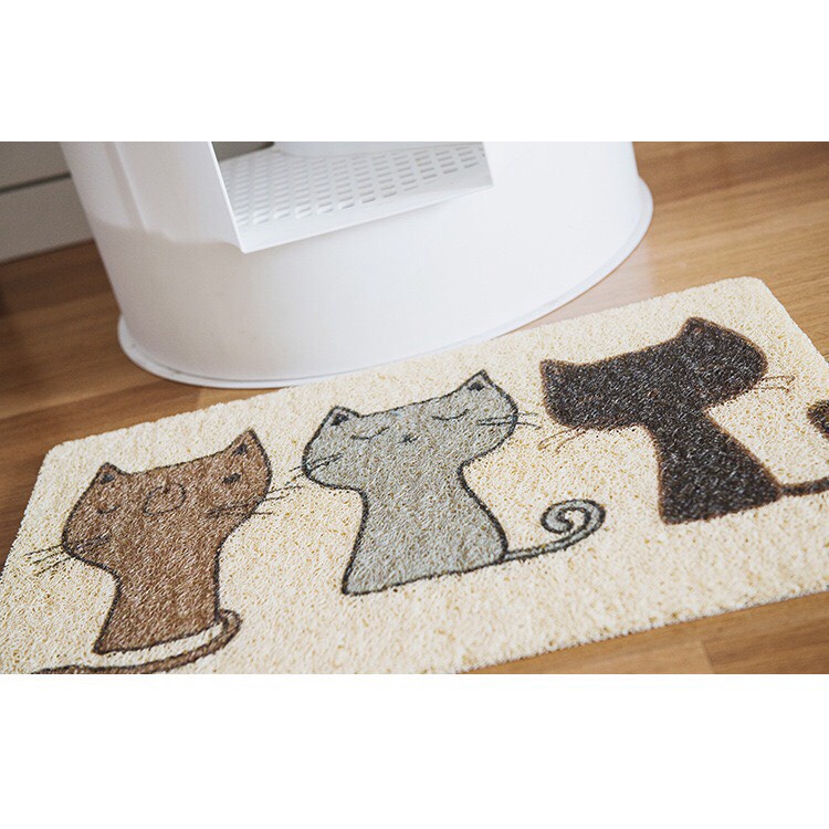 Thảm rối chống văng cát cho mèo size 40x60cm