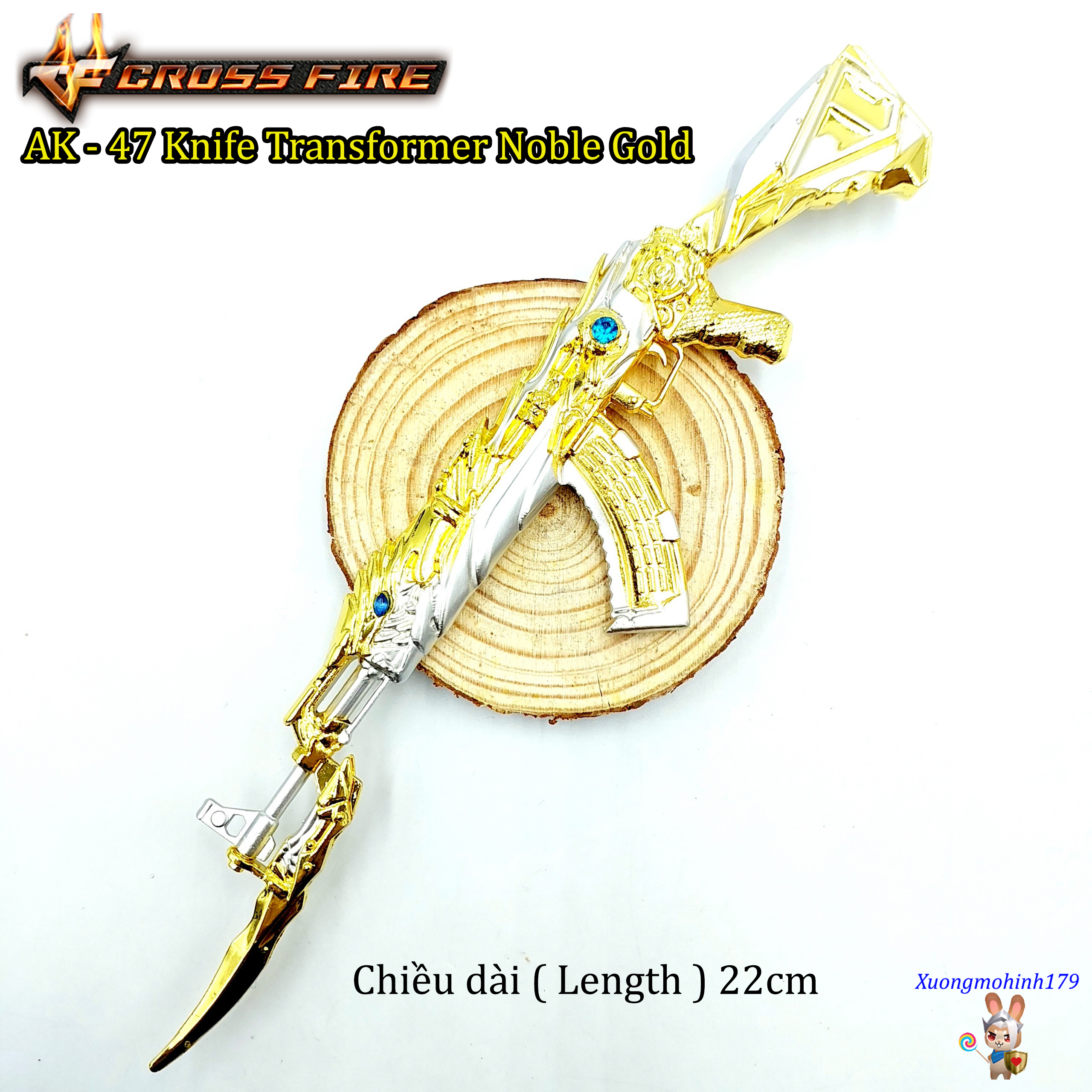 Mô hình sưu tầm Đột Kích AK Transformer VIP Crossfire