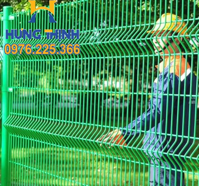 Hàng rào lưới thép ,hàng rào mạ kẽm sơn tĩnh điện