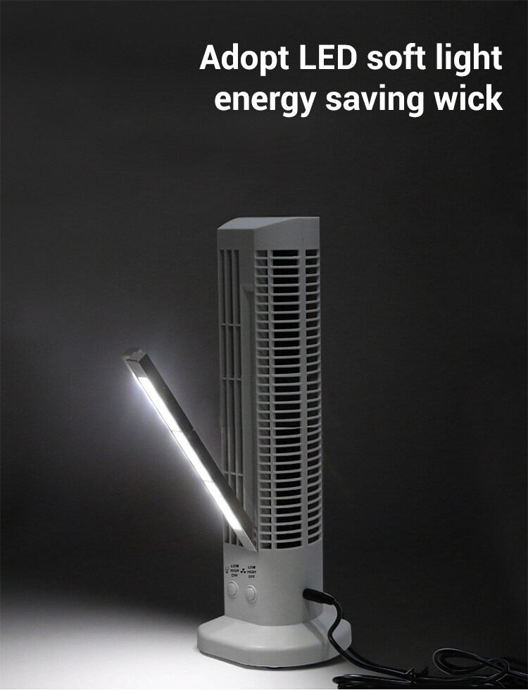 XiaoZhubangchu Tower Fan Usb Desktop Fan Convenient Home
