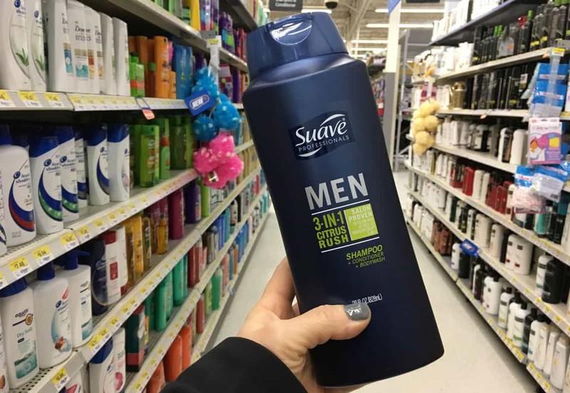 Dầu Gội Tắm Xả Suave Men 3in1