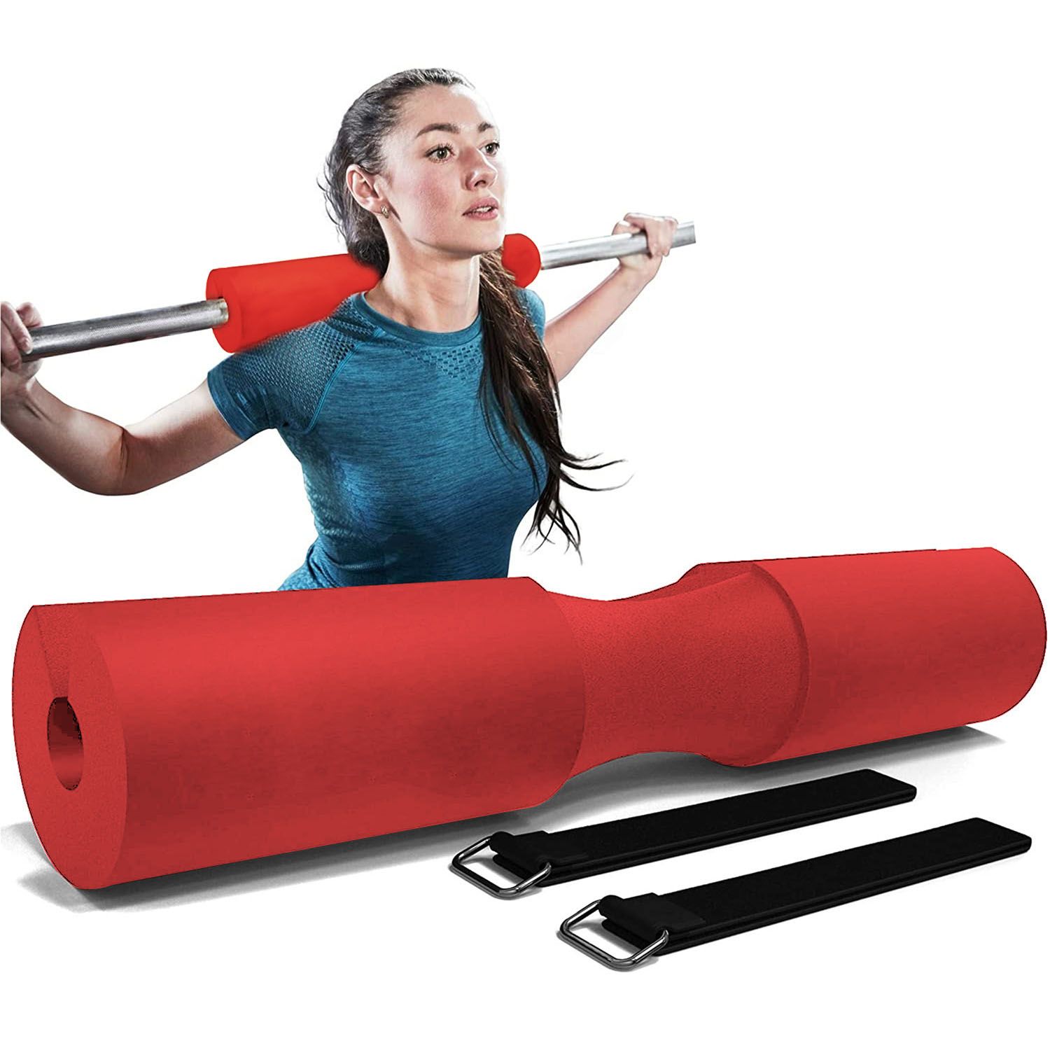 Đệm lót mút xốp hỗ trợ gánh tạ squat barbell pad cải tiến sk038