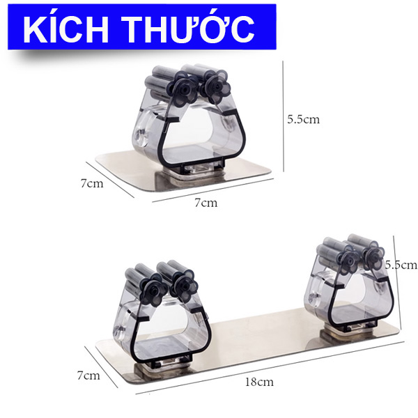 Móc Treo Dán Tường, Móc Dán Đồ Dùng Nhà Bếp