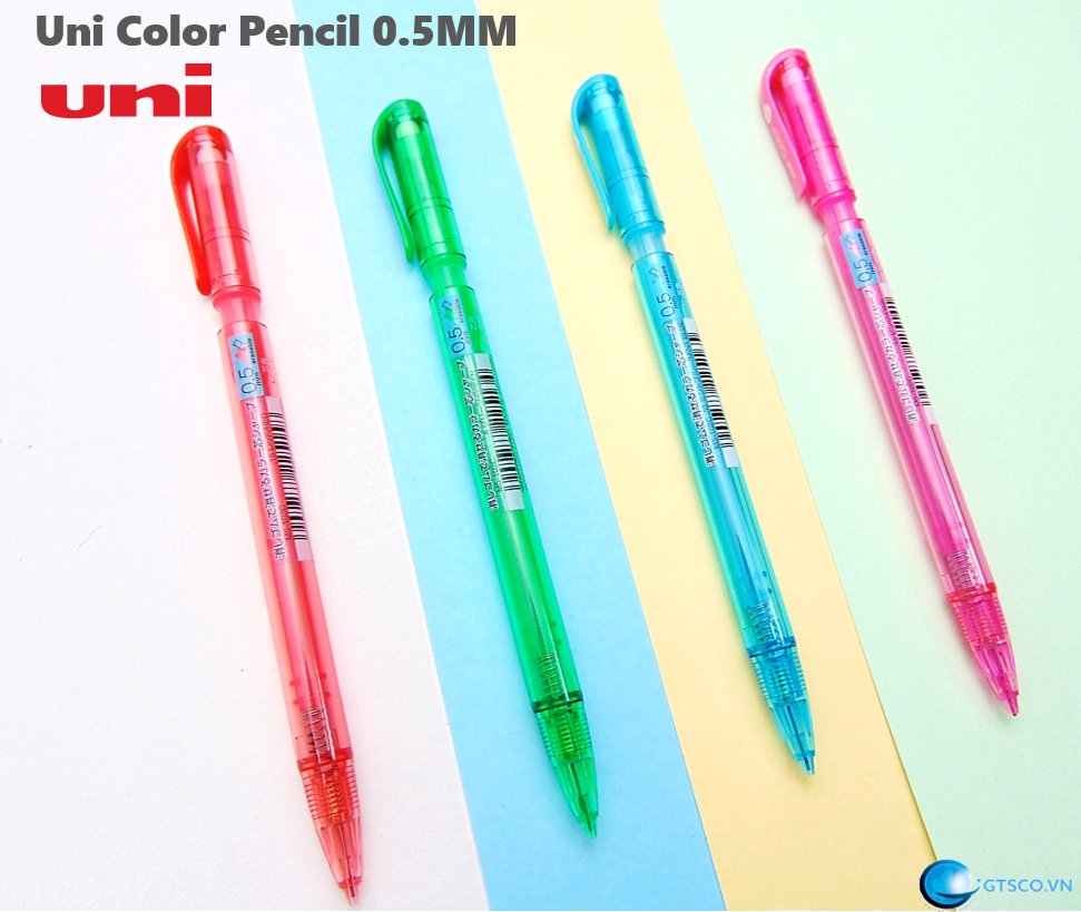 BÚT CHÌ BẤM UNI COLOR 0.5MM