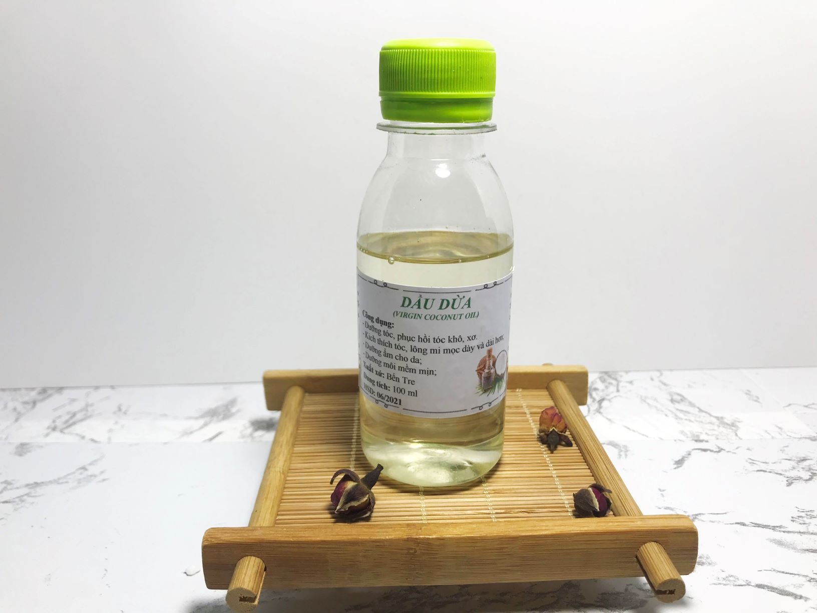 [HCM]Dầu dừa ép lạnh 50ml