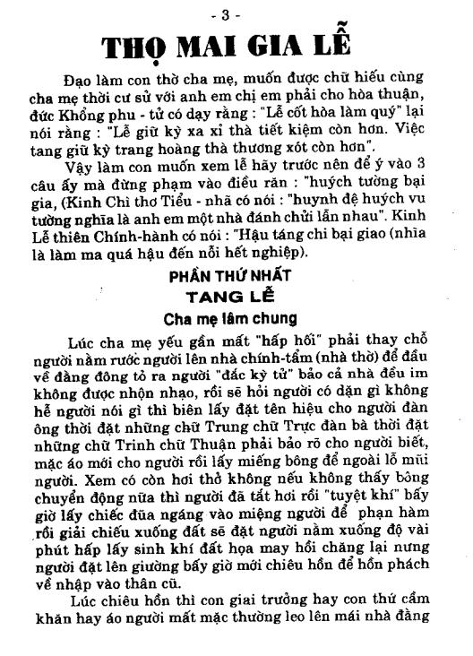 Sách Thọ Mai Gia Lễ