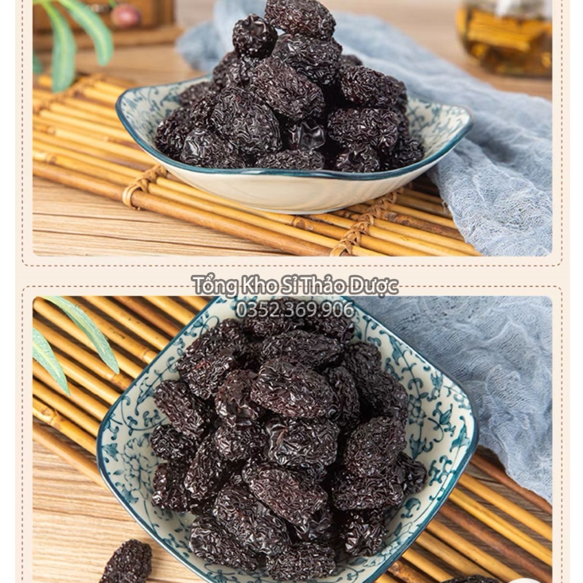 Táo Tàu 100g (Táo Đen Ăn Vặt, Dẻo, Loại 1)