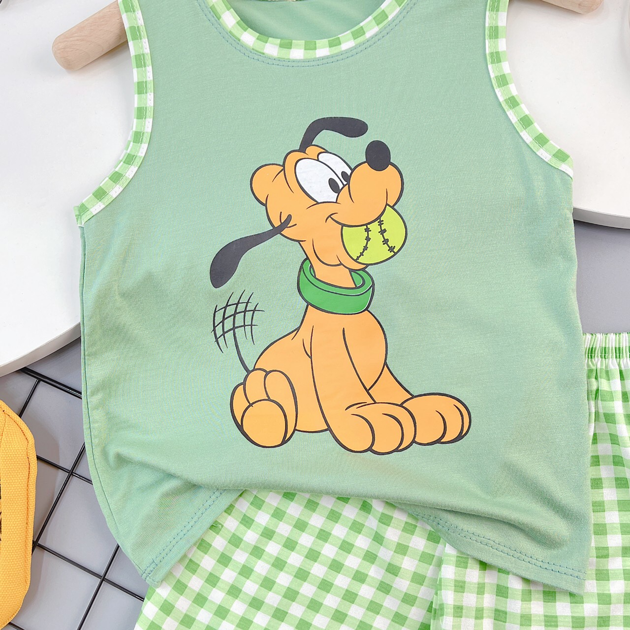 (7-18kg) Bộ ba lỗ Minky Mom cho bé trai bé gái
