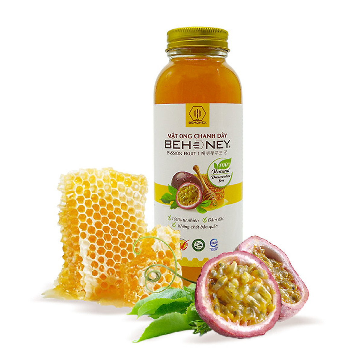 [HCM]Mật ong chanh dây Behonex 420g