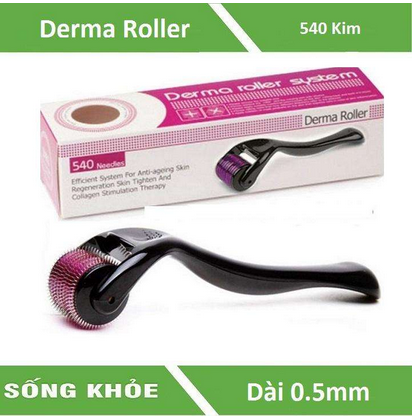 Lăn kim mặt Derma Roller DRS 540 kim