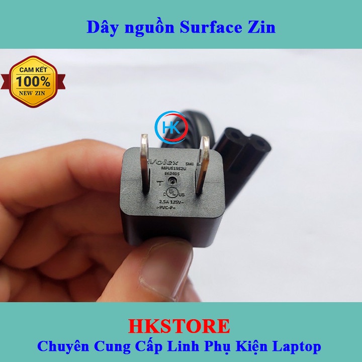 [Mã ELHA9 giảm 15% đơn 50K] Cáp Sạc - Dây Nguồn Surface Pro 4 Latop Book Số 8