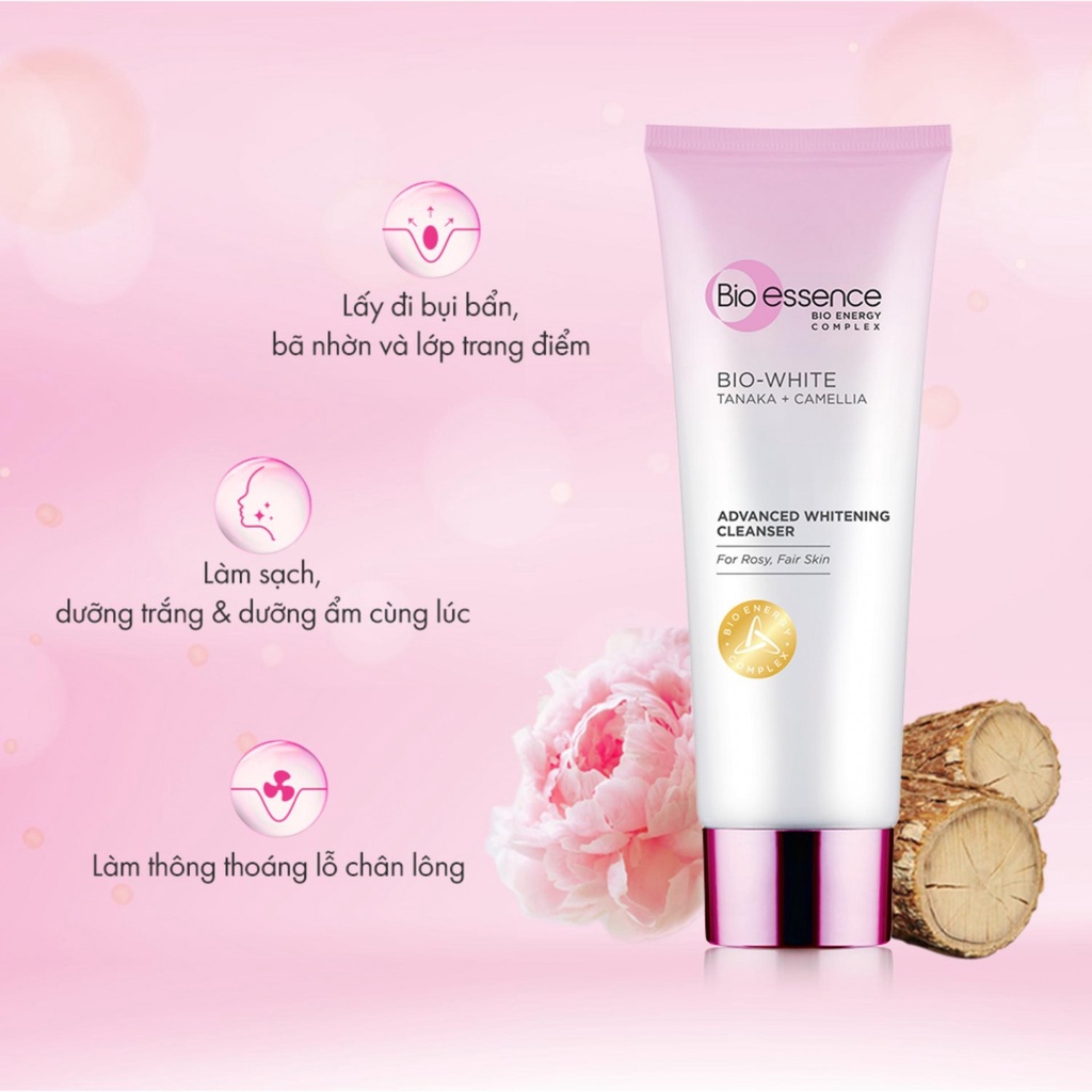 Sữa rửa mặt Bio-Essence 100g [Coco Shop]