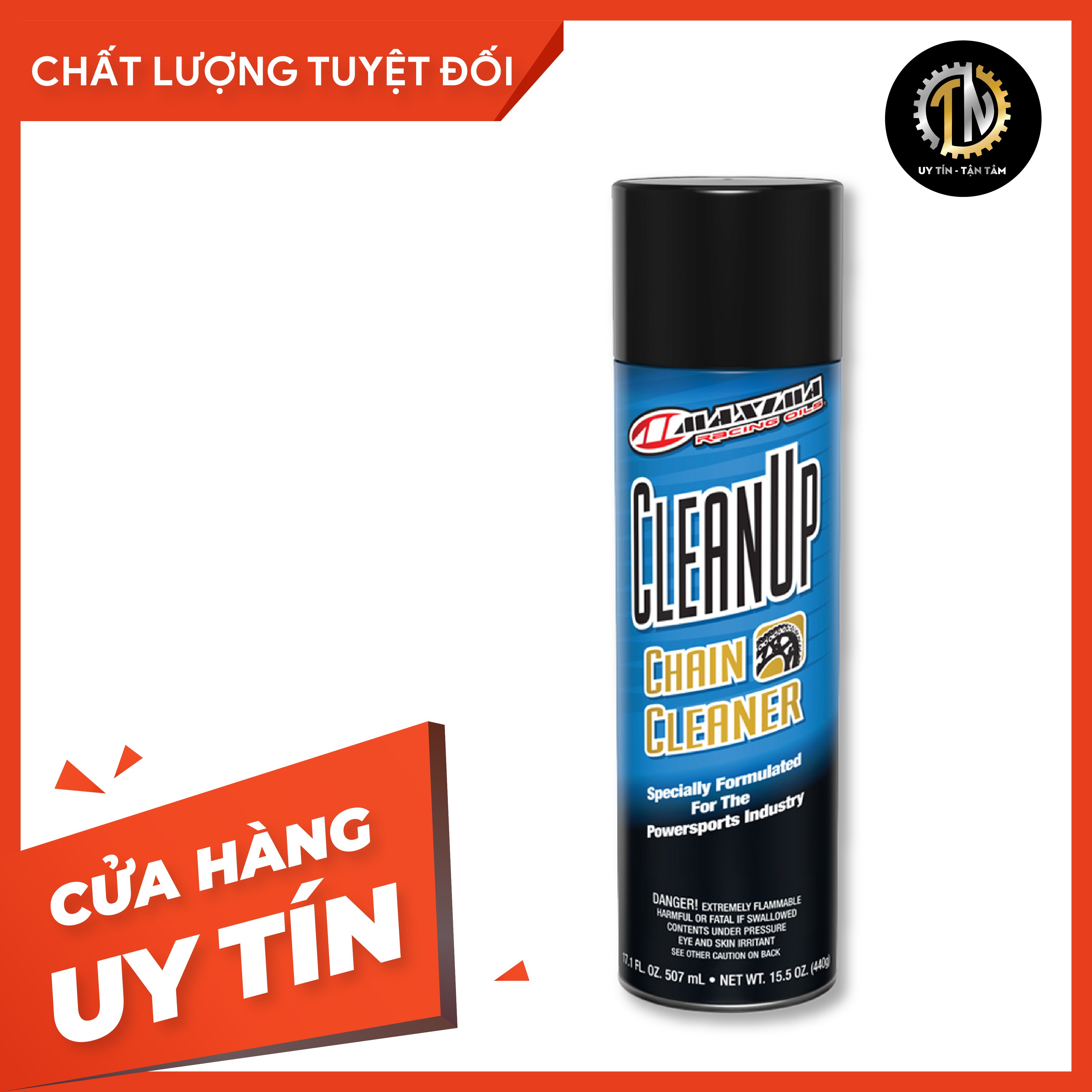 Maxima clean up chain cleaner chai xịt rửa sên cao cấp