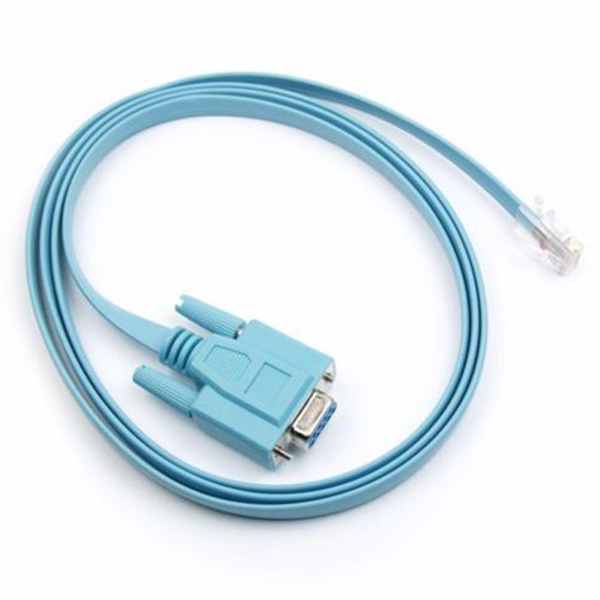 Dây cáp console lập trình RJ45 DB9 RS232