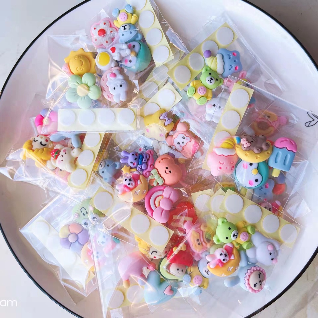Bộ sticker 2d-3d dễ thương