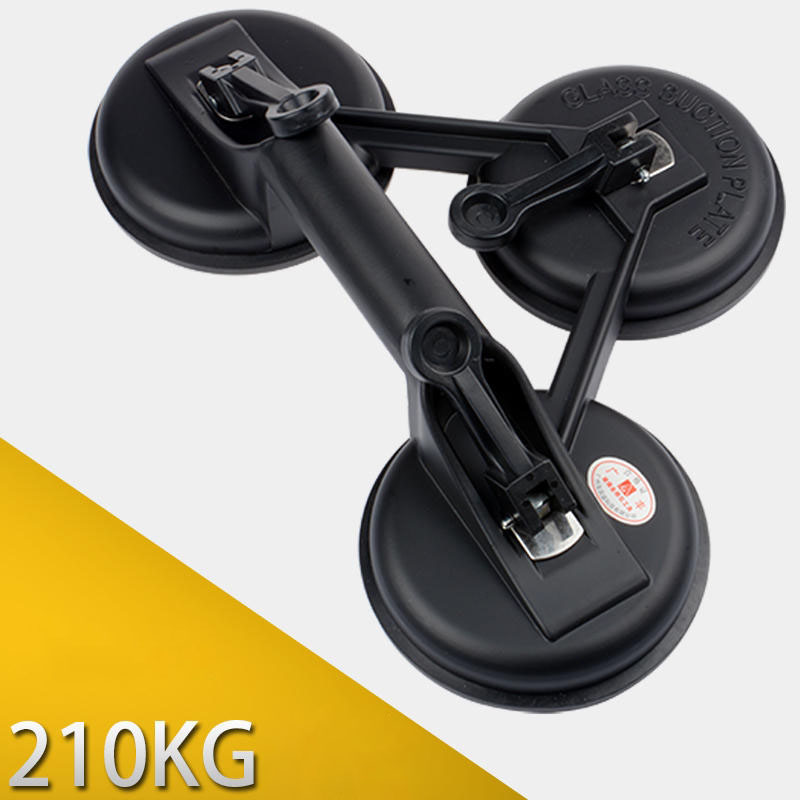 Tay hít kính 3 chạc hợp kim nhôm