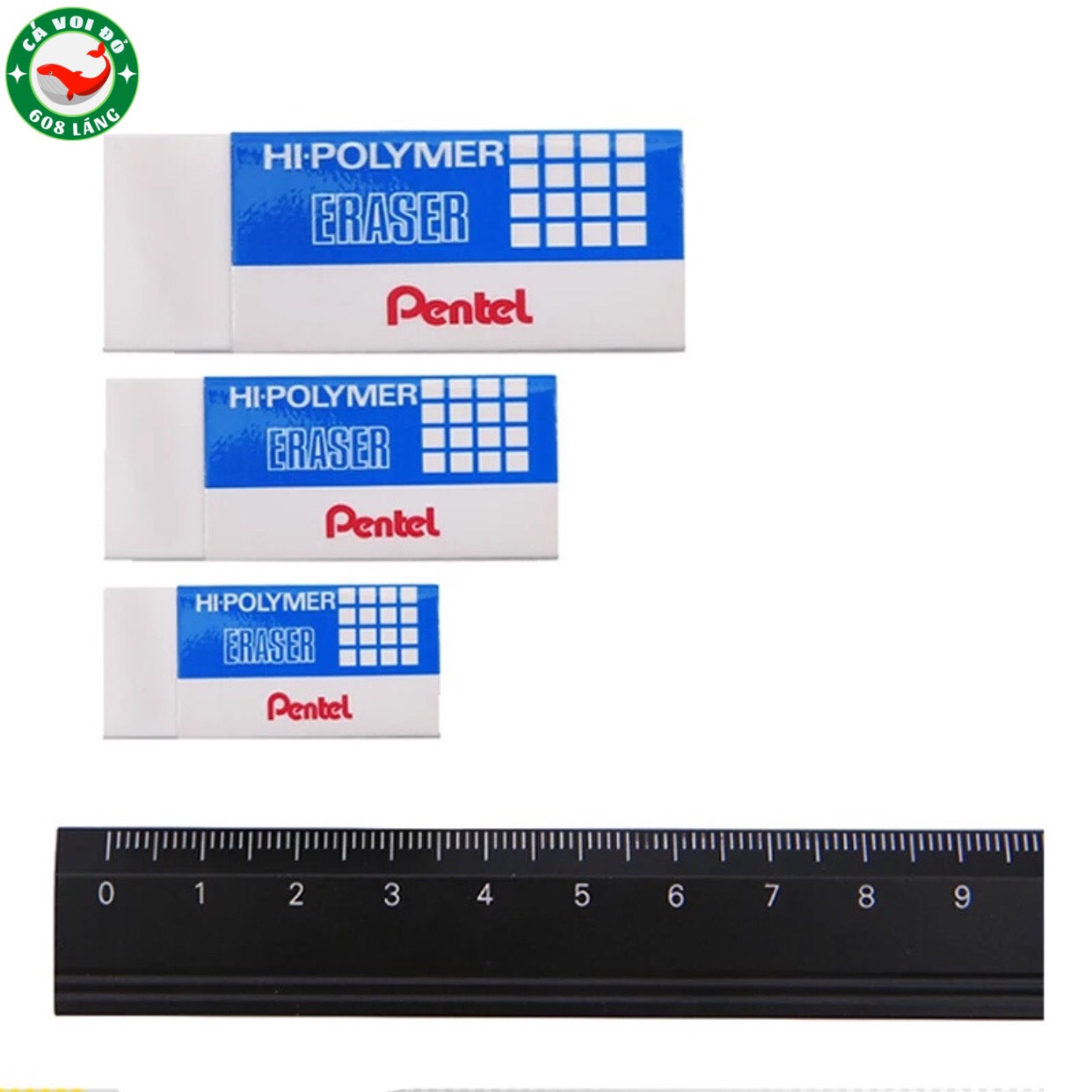 Gôm (tẩy) Pentel Siêu Mềm, Siêu Sạch