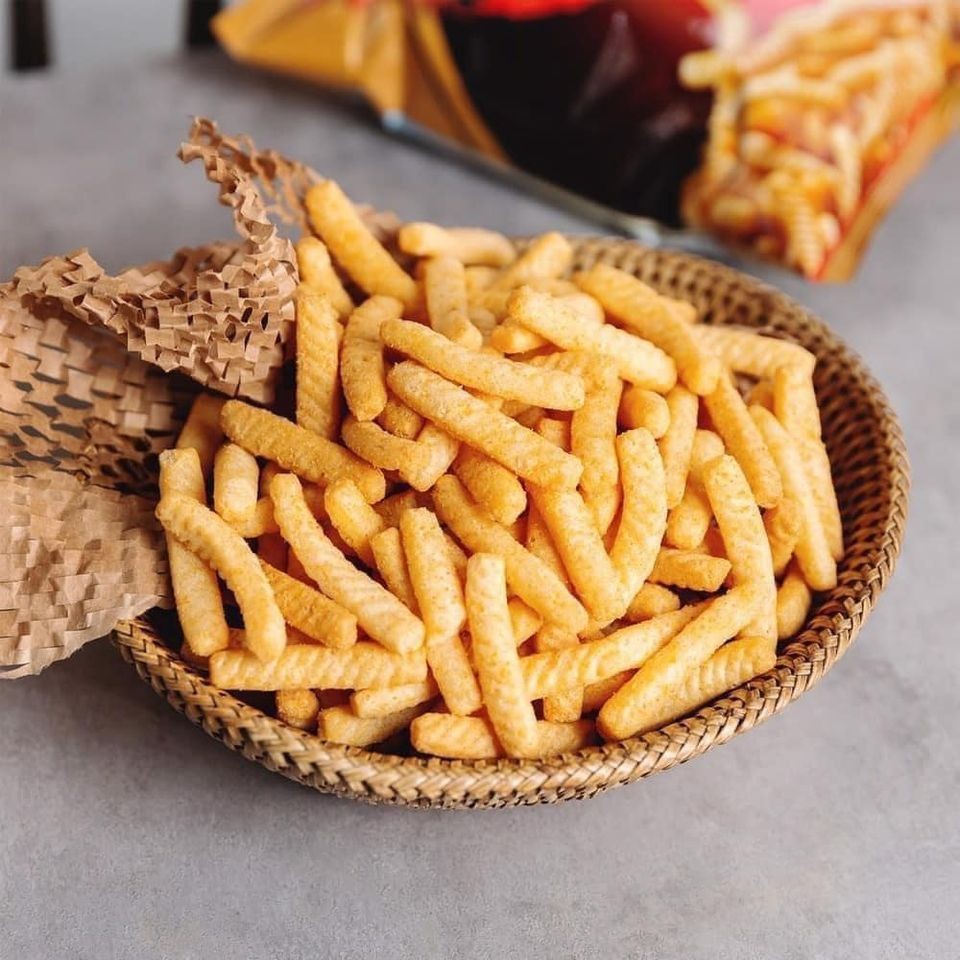 Snack Tôm Hanami Thái Lan Lon 110gr