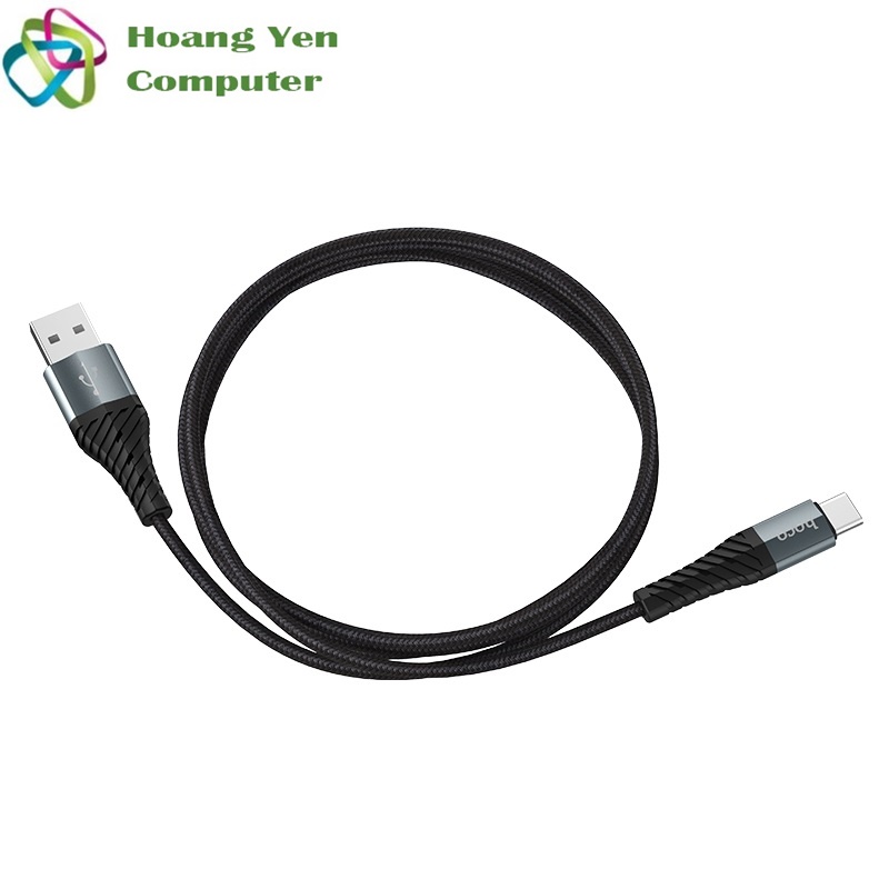 [HCM][1M] Cáp Sạc TYPE C Hoco X38 Dài 1M Dây Dù Cho Android - BH 12 Tháng 1 đổi 1 (MÀU SẮC NGẪU NHIÊN) - Hoàng Yến Computer
