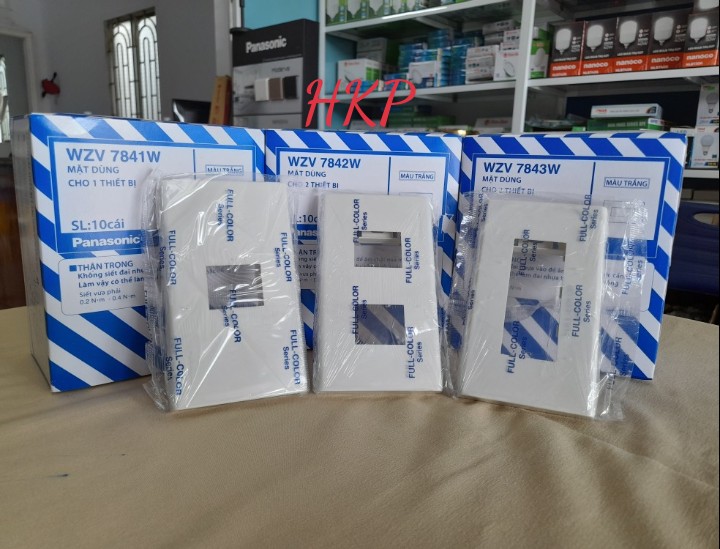 [Panasonic chính hãng] Mặt 1 2 3 công tắc ổ cắm dòng FULL COLOR Panansonic ( công tắc, ổ cắm nhỏ)