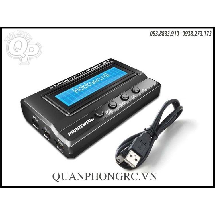 Card set lcd esc hobbywing