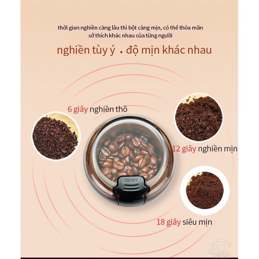 Máy Xay Bột Khô Mini - Máy nghiền đa năng *Mẫu mới 2020*