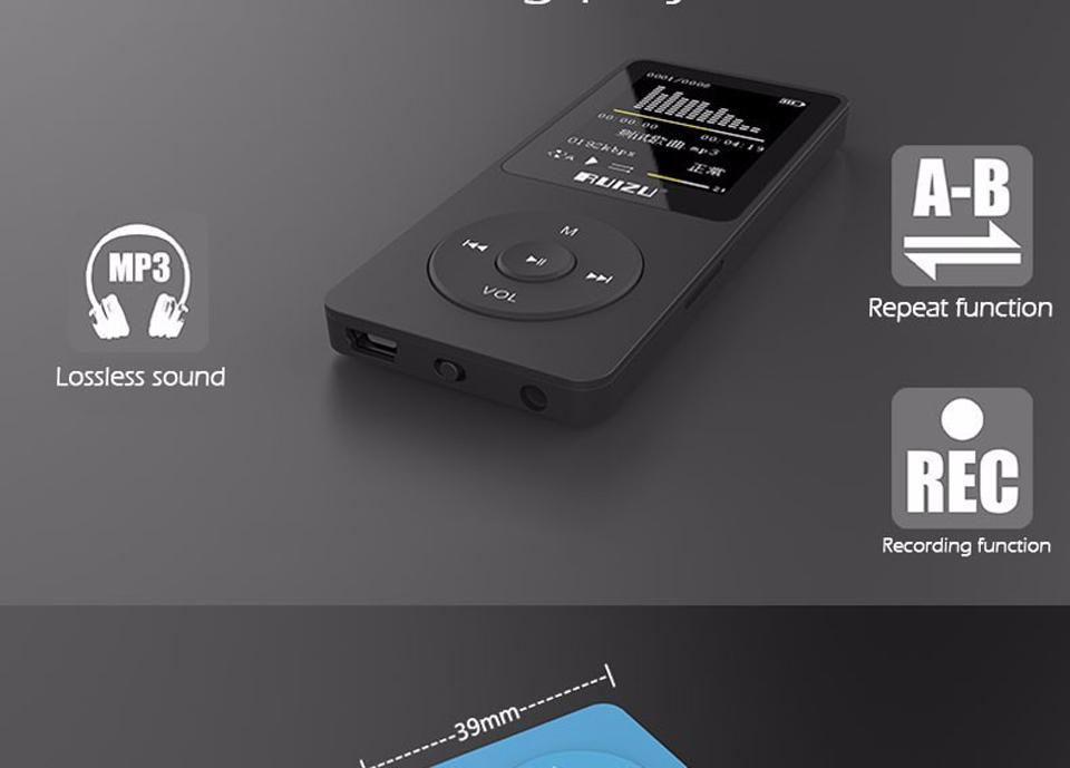Máy Nghe Nhạc Hifi Mp3 Ruizu X02