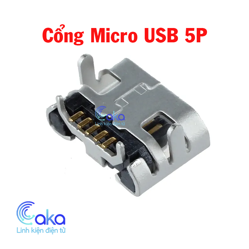 Bộ 5 đầu Jack Micro USB 5P cổng sạc điện thoại