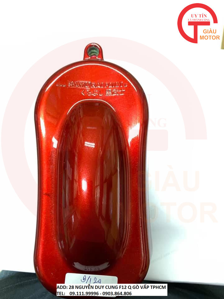 Sơn xit Samurai 1108 màu đỏ Yamaha Yamaha Red