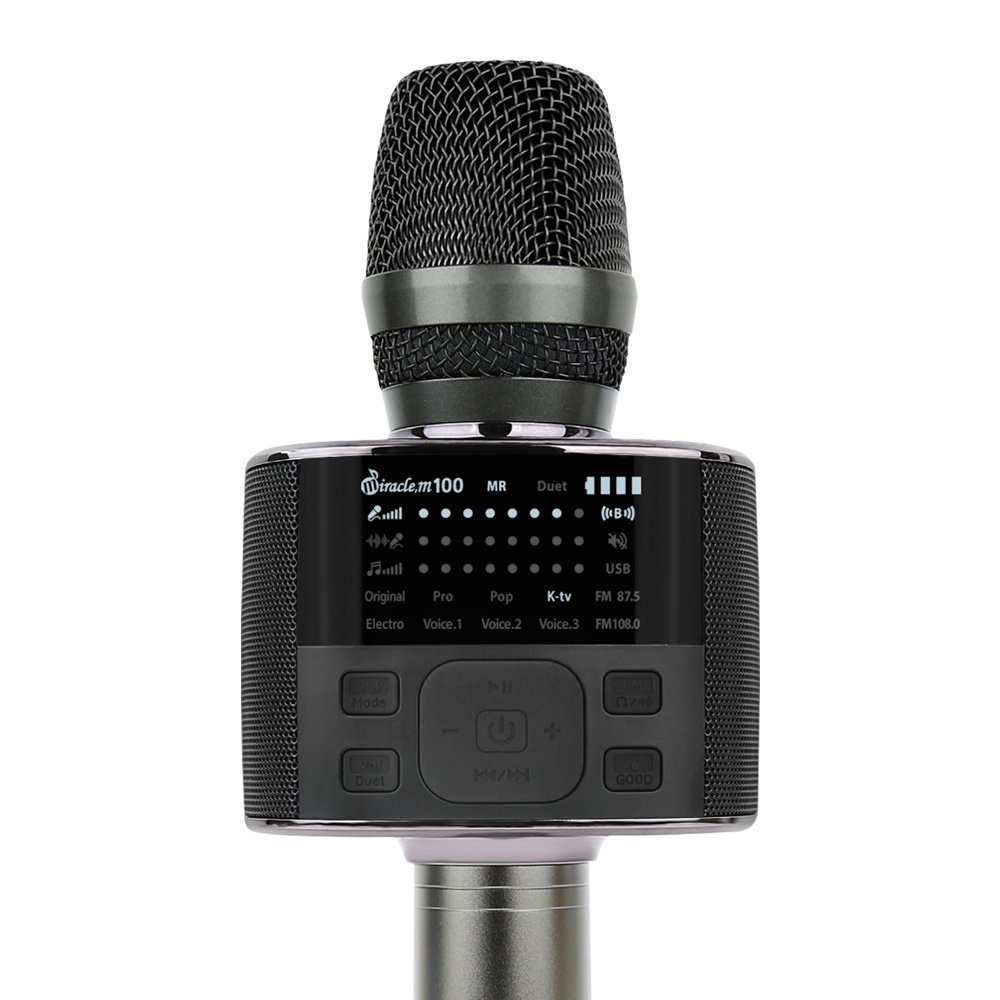 Micro Karaoke Bluetooth , Micro Miracle M100 Chính Hãng Hàn Quốc