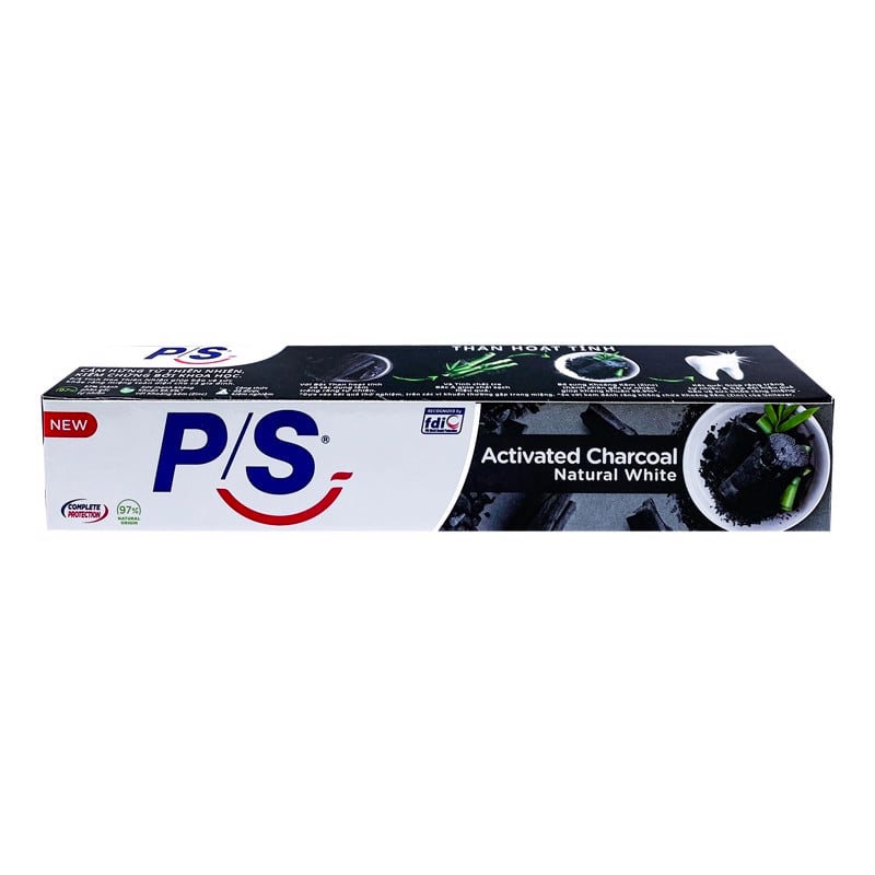 Combo 3 Kem đánh răng PS Than hoạt tính 230g