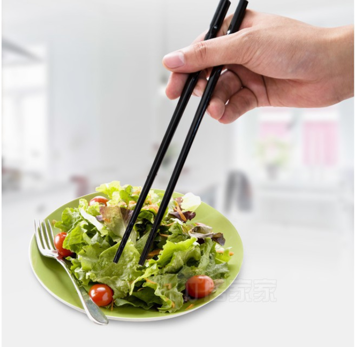 Bộ 10 đôi đũa đen Melamine