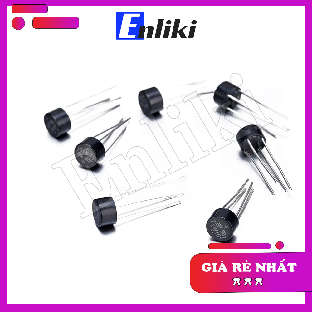 Diode Cầu Tròn 2A 1000V 2W10