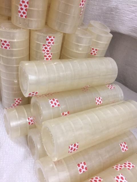 [Combo 5 cây] Băng Keo Trong Nhỏ 12mm Dùng Văn Phòng
