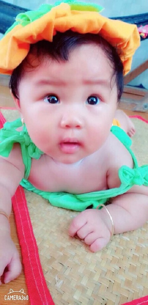 Body dưa hấu, bí đỏ kèm mũ  cho bé